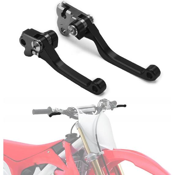 

Motorcycle Brake Clutch Lever Pivot Levers Set Adjustable CNC for CRF250F 2019-2023 CRF150F CRF230F 2003-2017 Dirt Pit Bike Black чёрный