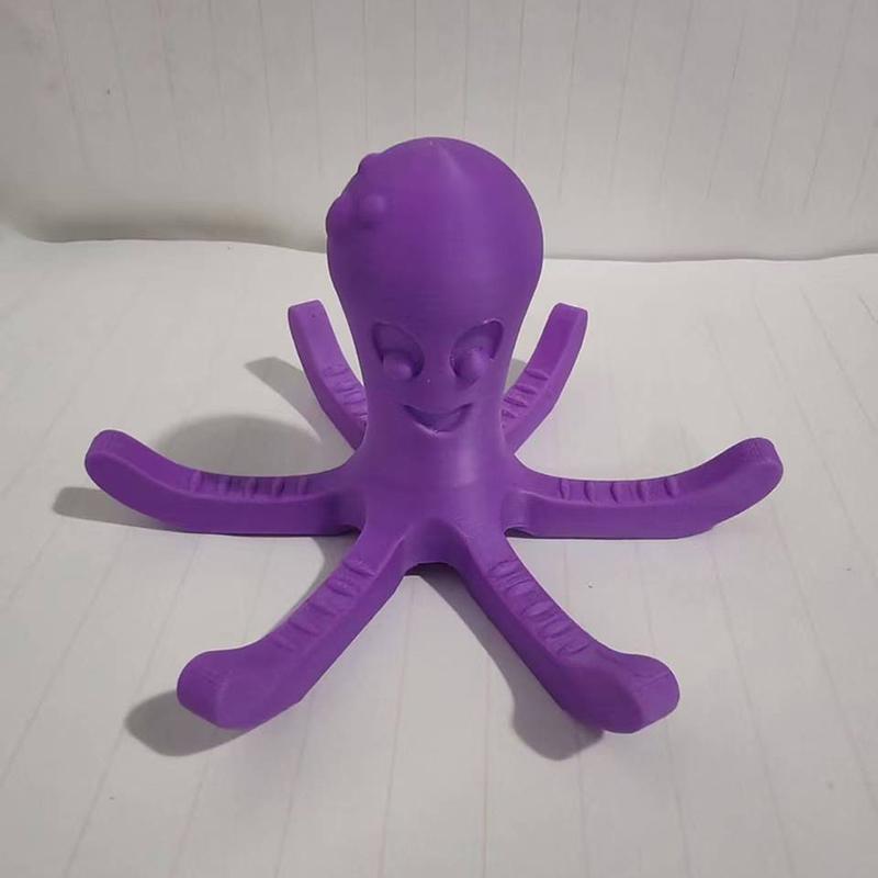 3D Printed Octopus Simulation Squid Water Bottle Shelf Drying Rack Home Decor 2026 New Year Gifts Crafts Figurines Miniatures