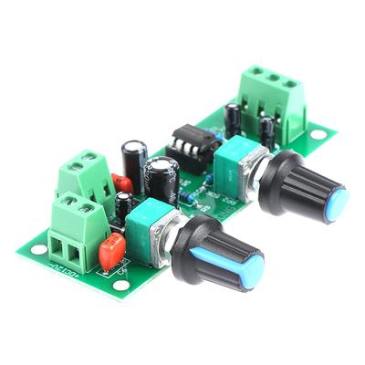 Single Supply Low Pass Filter Board Subwoofer Preamp Board 2.1 Channel Dc10-30V