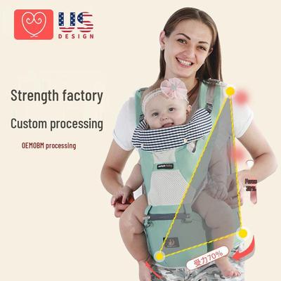 Multi-Functional Front-Facing Baby Carrier and Hip Seat