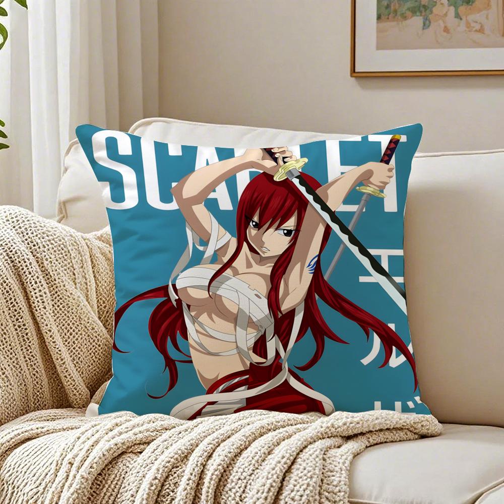 Anime Shonen FFairy TTail Kissenbezug Kissenhülle Milbenschutz Wohnzimmer Sofa Dekor Kissen Raum