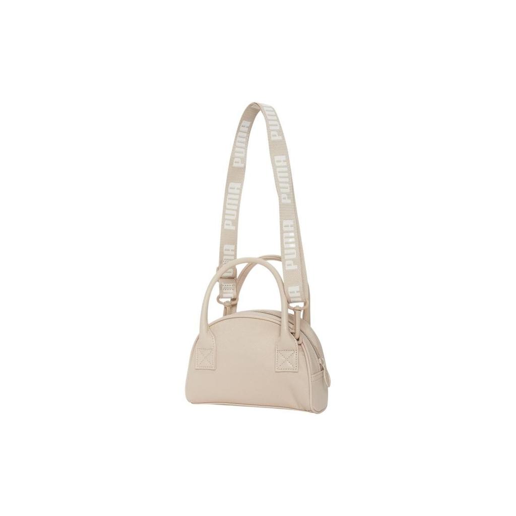 Puma Front Metal Logo Print Splicing Element Full Print Shoulder Strap Fabric And Synthetic Leather Tote Shoulder Crossbody Bag Women bags 078742-02