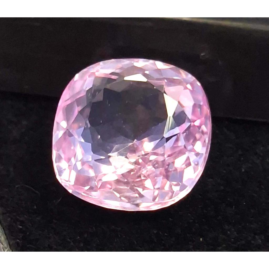 Light Pink Sapphire Natural 10-12 Ct Cushion Cut Fabulous Certified Gemstone