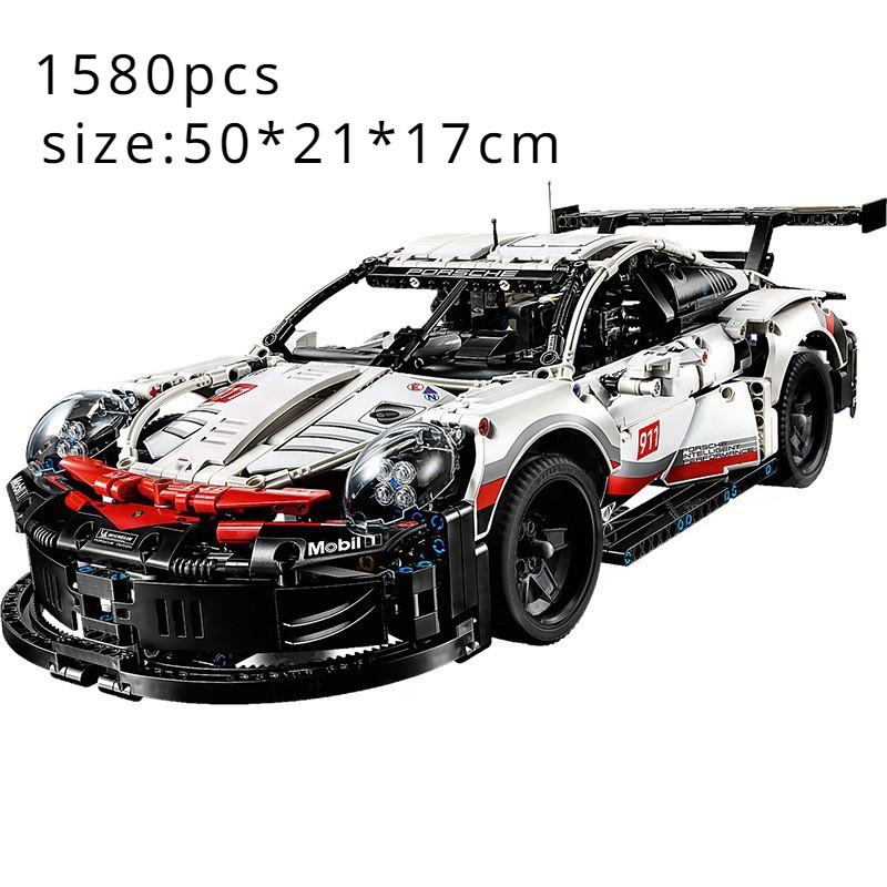 Porsche Da Lanbo 911 Baoma Puzzle Assemblage Bloc de Construction Voiture Jouets