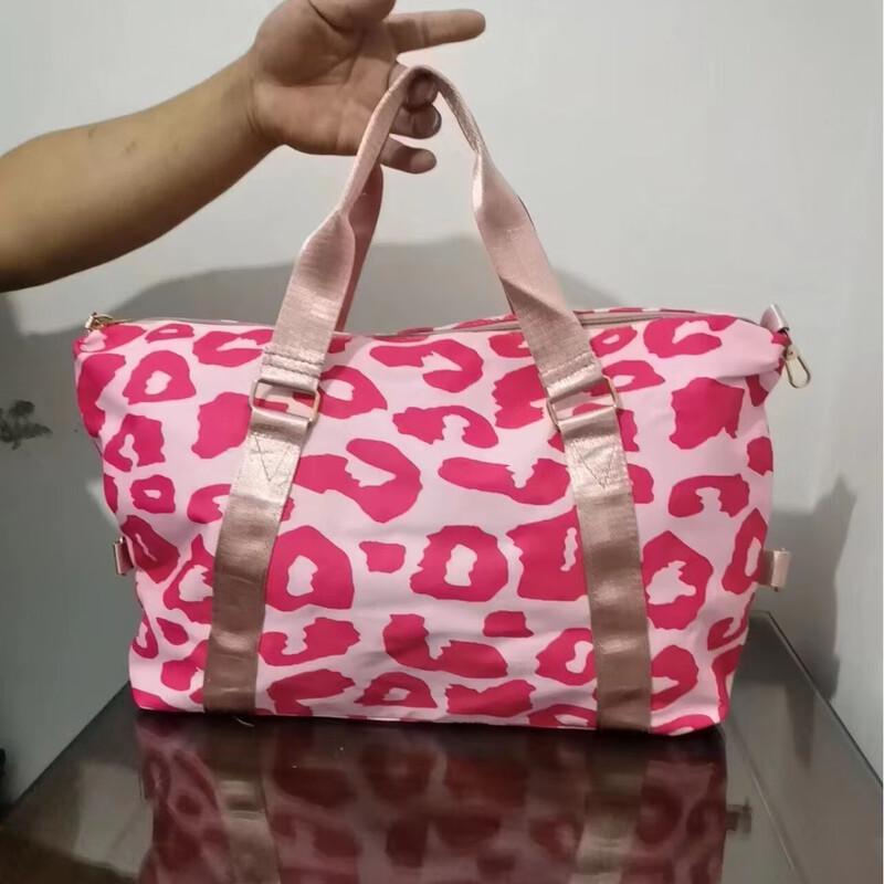 Leopard Print Dry/Wet Swimming & Gym Bag