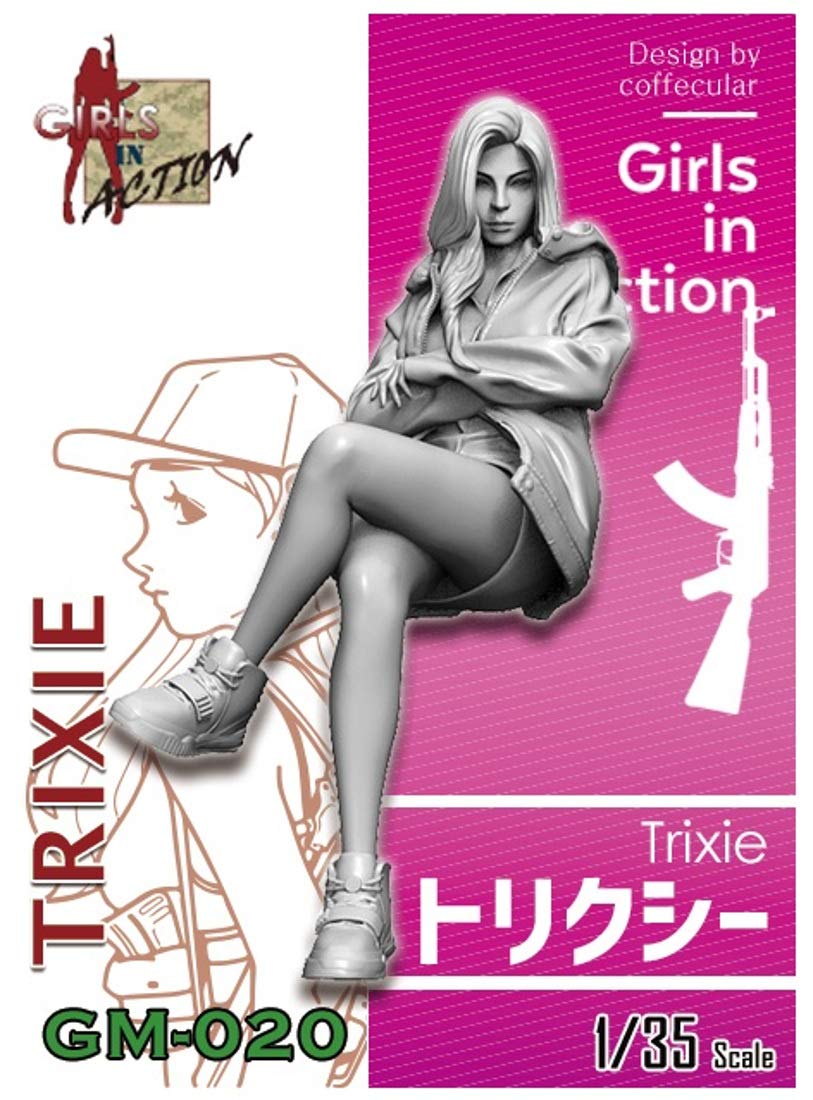 

Tri Factory Girls in Action Series Trixie Resin Kit 1/35 GM-020