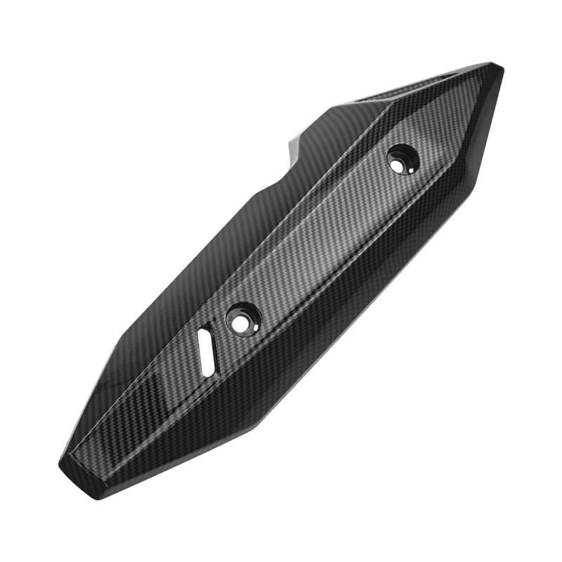 Personalized Motorcycle Exhaust Pipe Cover Carbon Fiber Quick to Use