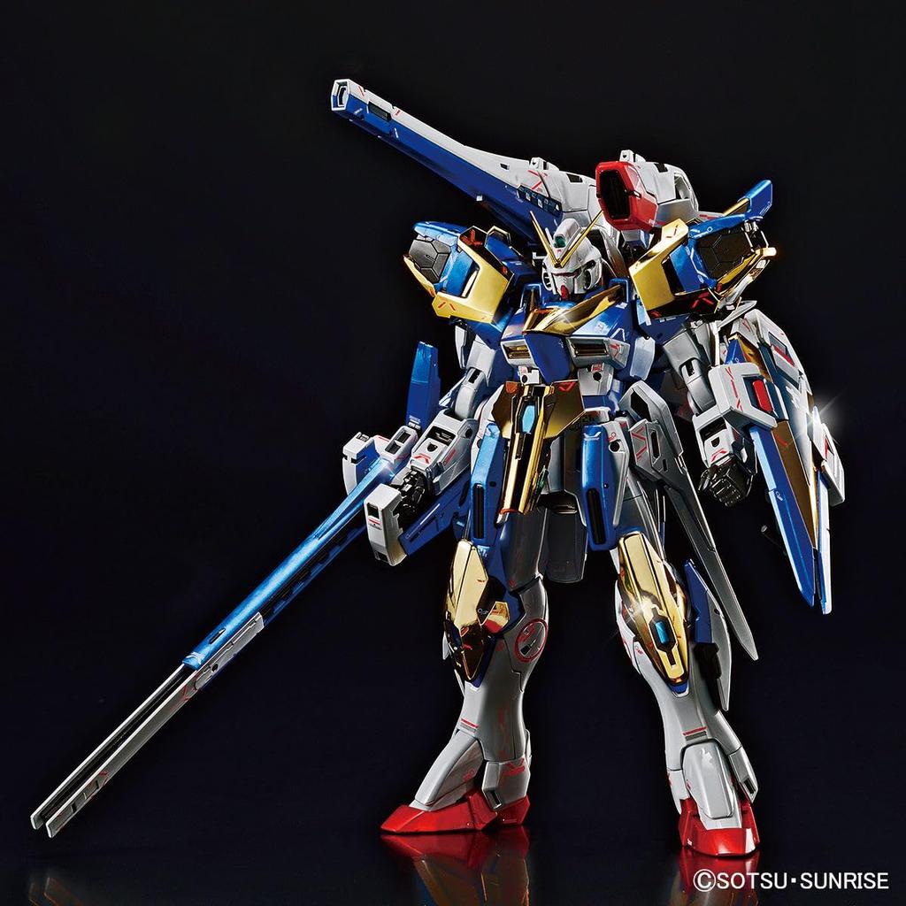 Base Limited V2 Assault Buster Plastic Model Kit Mobile Suit V [MG] 1/100 Ver.Ka [Titanium Finish]