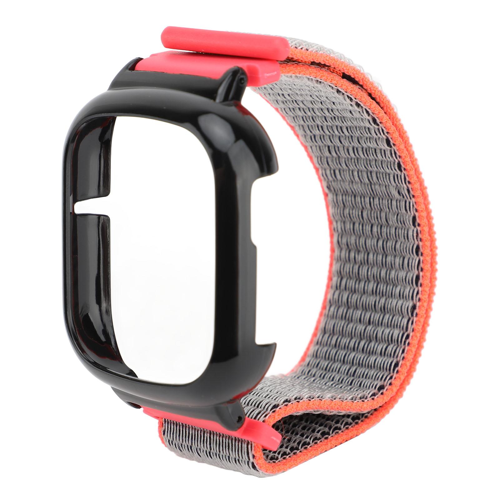 

Сменный ремешок для часов, застежка-липучка, нейлоновый ремешок для часов, ремешок для часов 4, розовый розовый