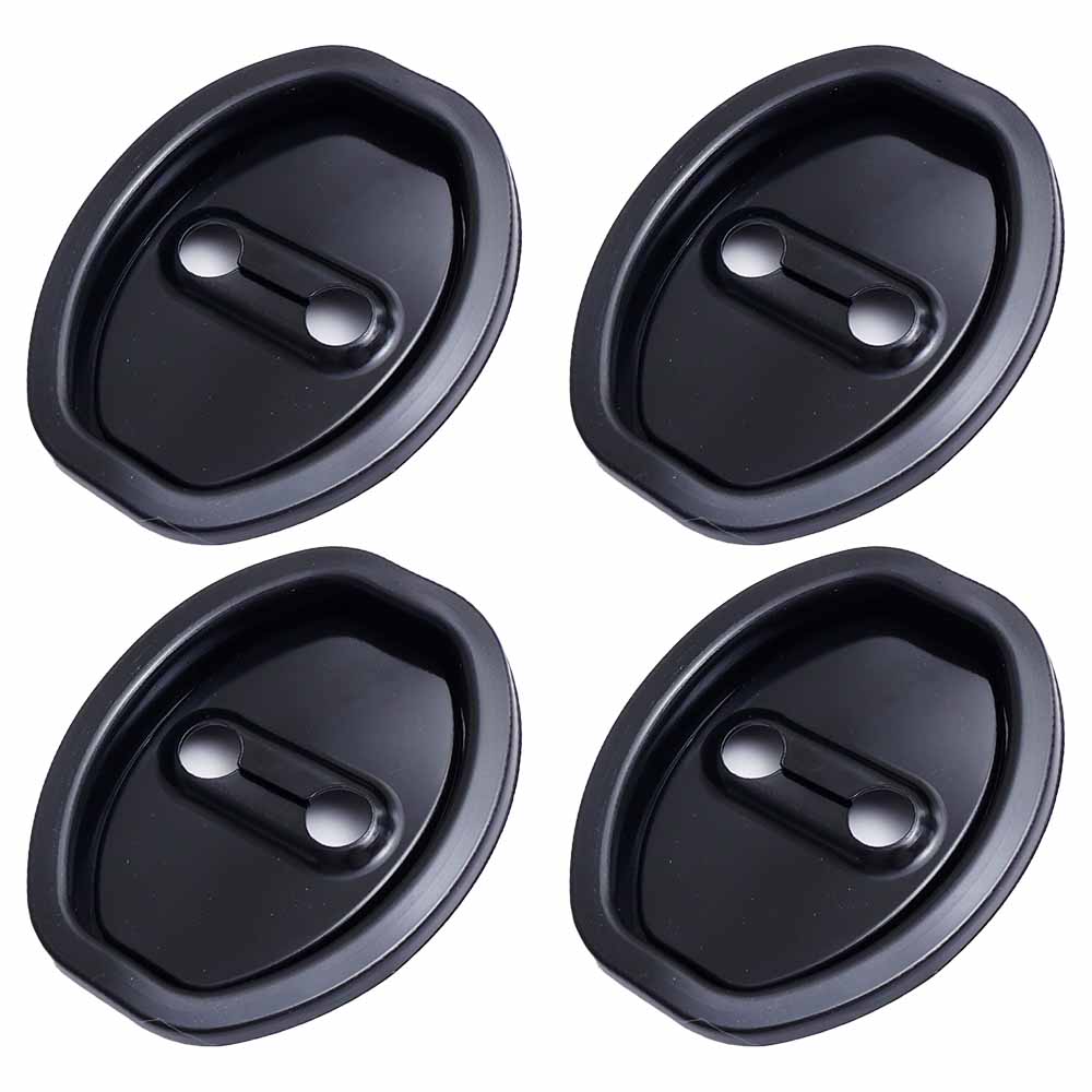 Car Door Shock Absorber Cushion Door Lock Buckle Silicone Protection Cover Universal Thickened Waterproof Anti-collision Sticker