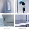 304 Stainless Steel Fire Extinguisher Storage Cabinet
