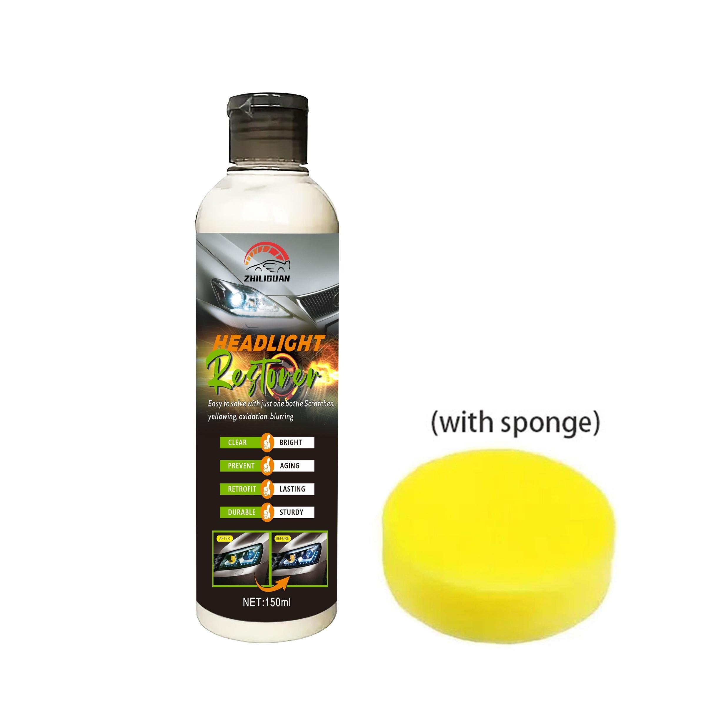 

Универсальный набор для ремонта фар - Устранение окисления, пожелтения и размытости - Полировальный воск с покрытием - Жидкость для ремонта и обновления