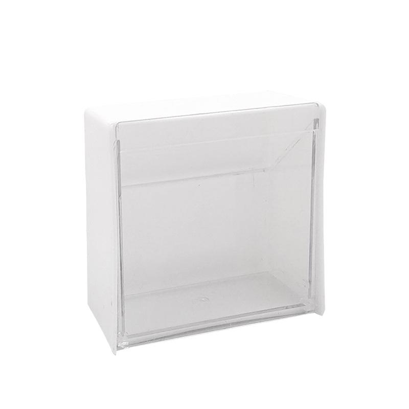 Wall-mounted storage box, household cotton pad, cotton swab storage box, puff, lipstick, headband, rubber band storage, sundries finishing box.