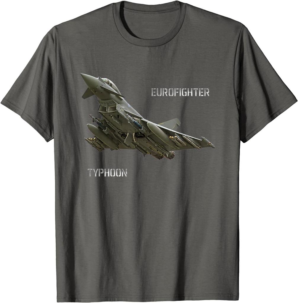 Multifighter Jet Fighter Eurofighter Men TShirt Short Sleeve Casual Cotton ONeck Summer Tshirts
