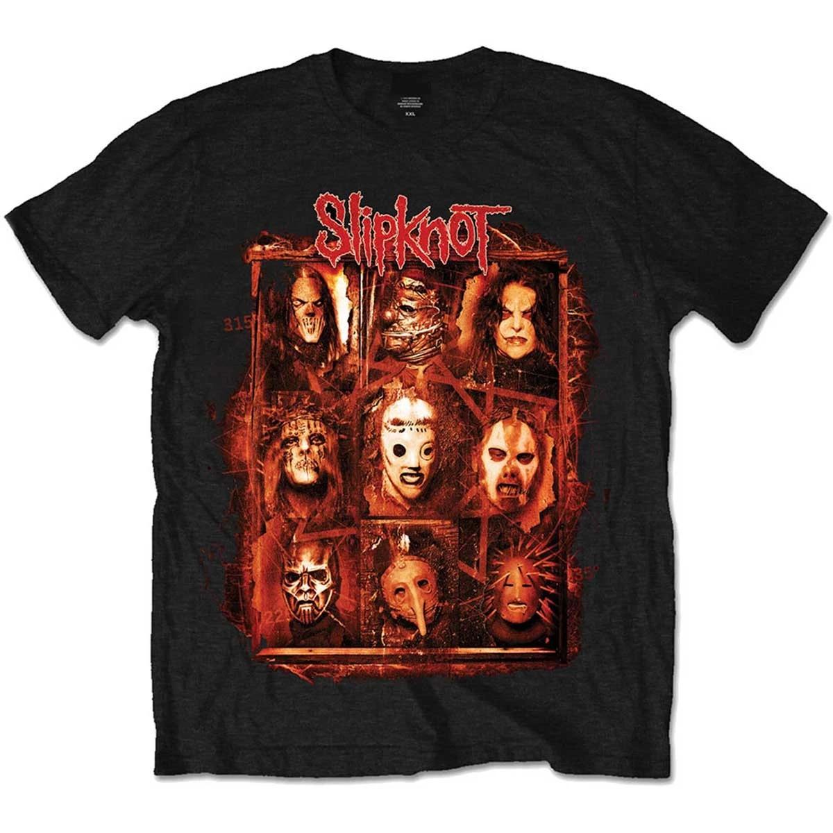 Slipknot Rusty Faces Official Tee T-Shirt Mens 4XL