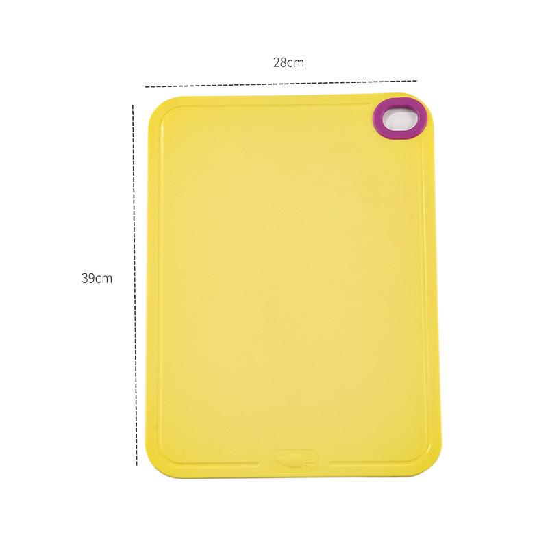 Tabla de cortar plegable antibacteriana de TPU antideslizante: De doble cara, Antimoho, Ideal para comida de bebé y más