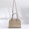 Head Layer Cowhide Tote Bag Margaux10/15 Single Shoulder Genuine Lychee Pattern Large Capacity Handbag Travel