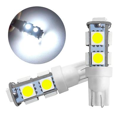 T10 W5W 5050 5SMD Beyaz iç Işıklar LED Araba Işık Kama Okuma Lambası Ampuller Süper Parlak DC 12 V