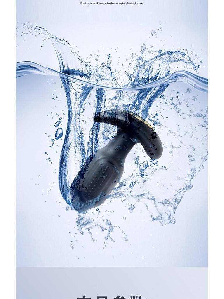 APP-Controlled Silicone Butt Plug: Rotating, Vibrating Little King Kong