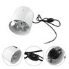 Kitchen Workshop Black Extractor Fan Efficient Air Supply Fan Extractor Exhaust Ventilator 40W Power Consumption