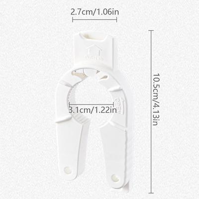 1Pc Bottle Opener Easy Grip Can Opener Multifunctional Plastic Manual Non-Slip Canned Drink Creative Kitchen Gadgets Twist Off Lid