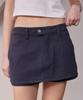 Lapineatteullie Low-Rise Twill Skirt Pants Navy