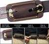 Leder Messer Scheide Retro Gürtel Tragen Leder Messer Horizontal Horizontal Tragen Messer Holster Taschenmesser Halter für Männer