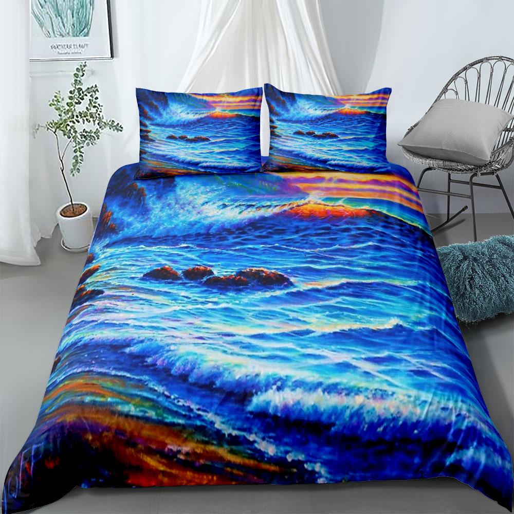 Sada povlaků na peřinu s motivem mývala UK Single Double Queen US Twin Full King Size Ložní prádlo