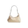 Juliet 30 Top Zip Closure With Built-In Buckle Pocket Leather Tote Crossbody Shoulder Bag Large Women Bags Ivory CR652-LHVT5