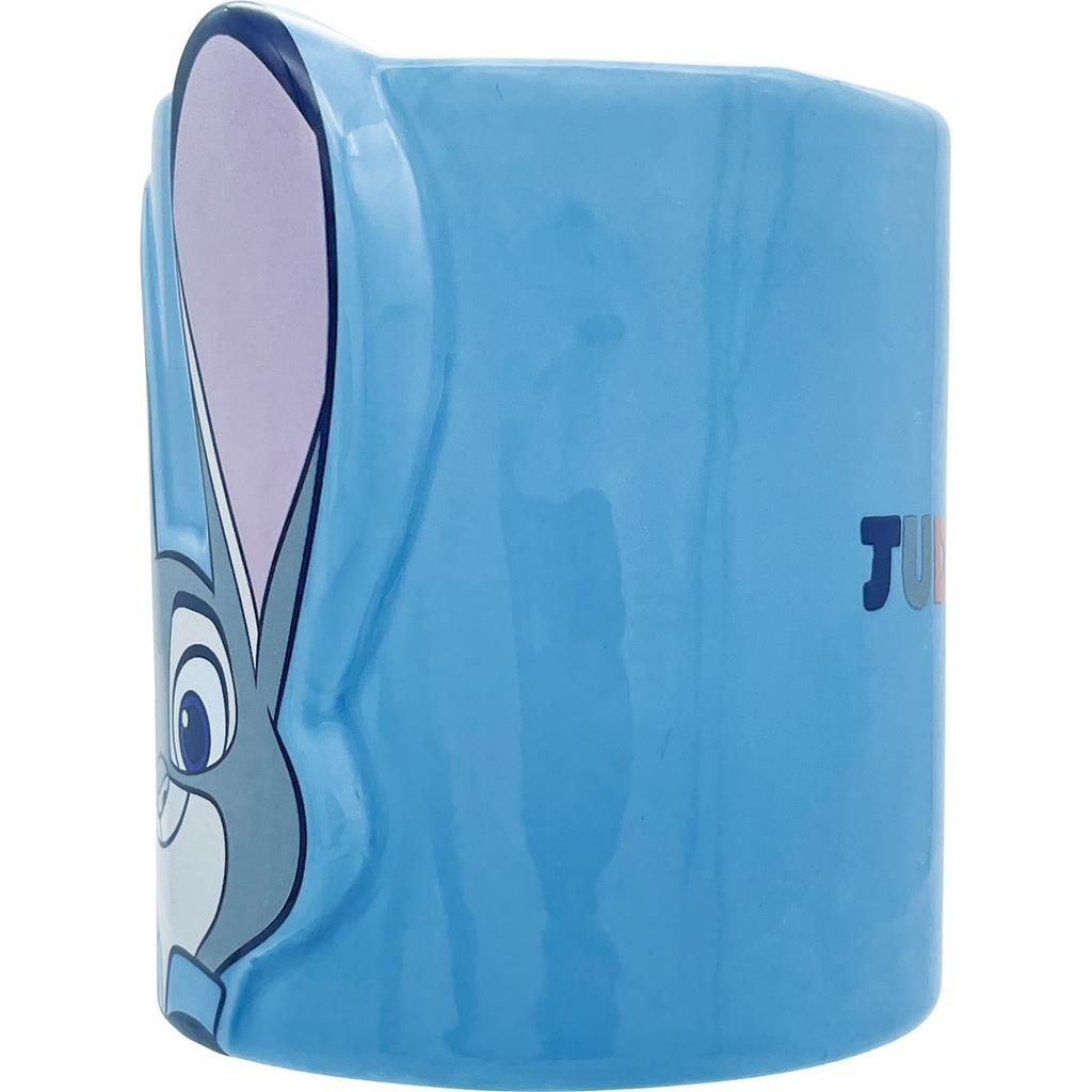 Disney Love Mugs Pair Nick and Judy diameter 8 x 9 cm 300 ml Kiss Pair Mug Tableware Goods Zootopia Goods Birthday Gift Blue Orange SAN4745 "Zootopia"