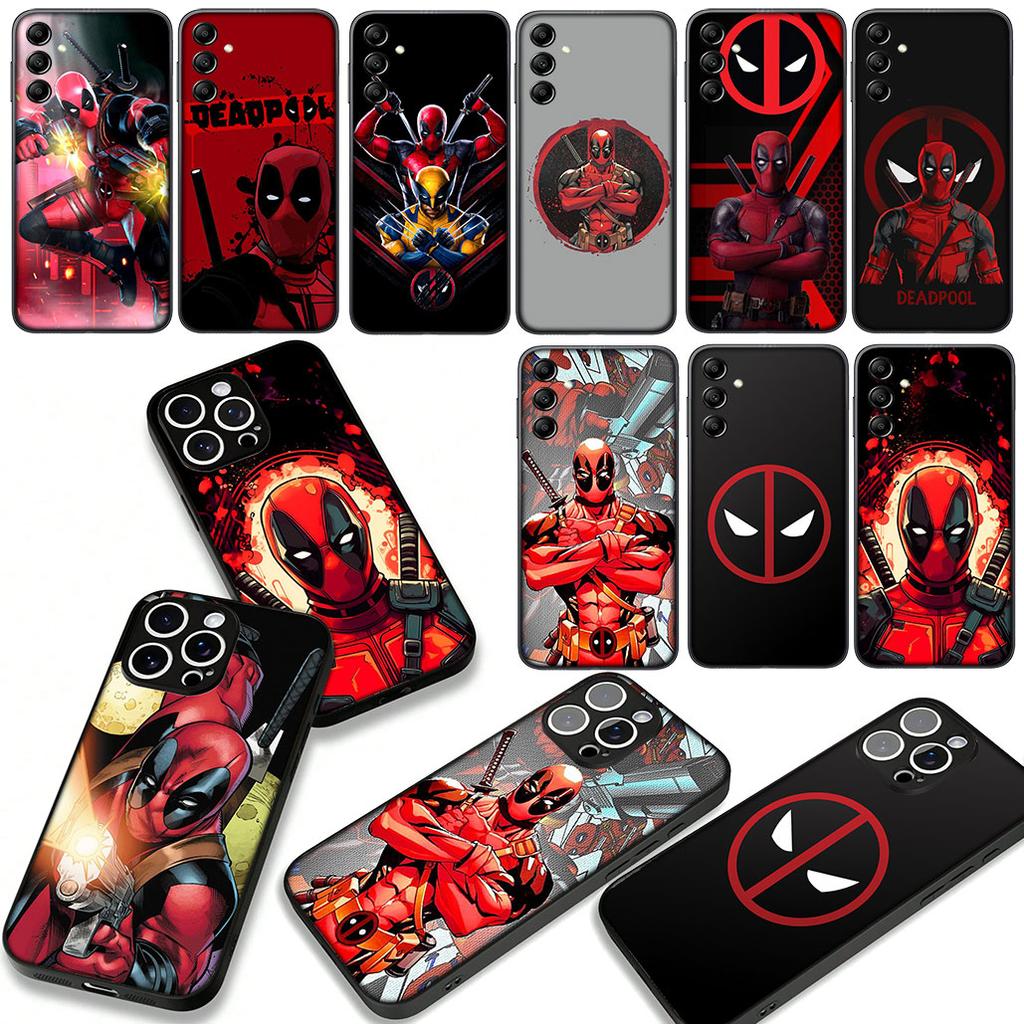 Deadpool Marvel Comics Case for Motorola Moto G54 G05 G24 G67 G55 G75 G9 G85 G15 G57 G86 Power Edge 50 30 Ultra Fusion Neo Pro