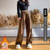 Knitted Yamamoto Pants Women's Spring and Autumn New Thin Loose Casual Straight-leg Pants Drape Wide-leg Pants White Pants