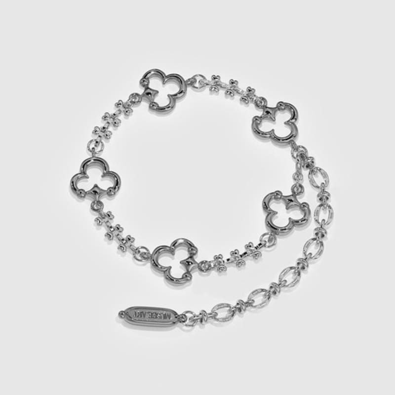 MUSEE.ART Clover lace bracelet
