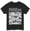 Maglietta End of Evangelion Neon Genesis Dark Anime Manga Unisex