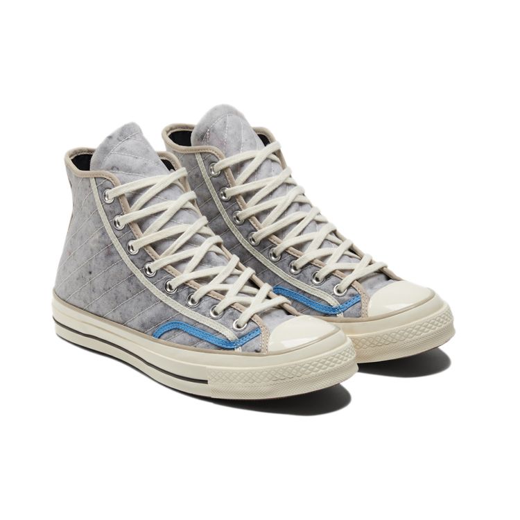 Converse Chuck Taylor All Star 1970s Varsity Trendy Versatile Comfortable High-Top Canvas Shoes Unisex Sneakers Lime 172022C