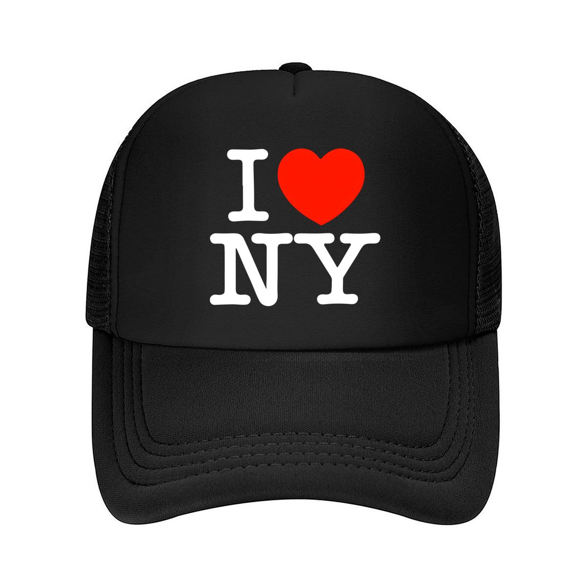 

I Love NY Travel - Inspired, City Tribute Design Mesh Baseball Cap One Size