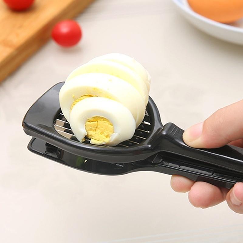 1 Pc Kitchen Tools Cut Egg Slicer Sectione Cutter Mold Flower Edges Gadgets