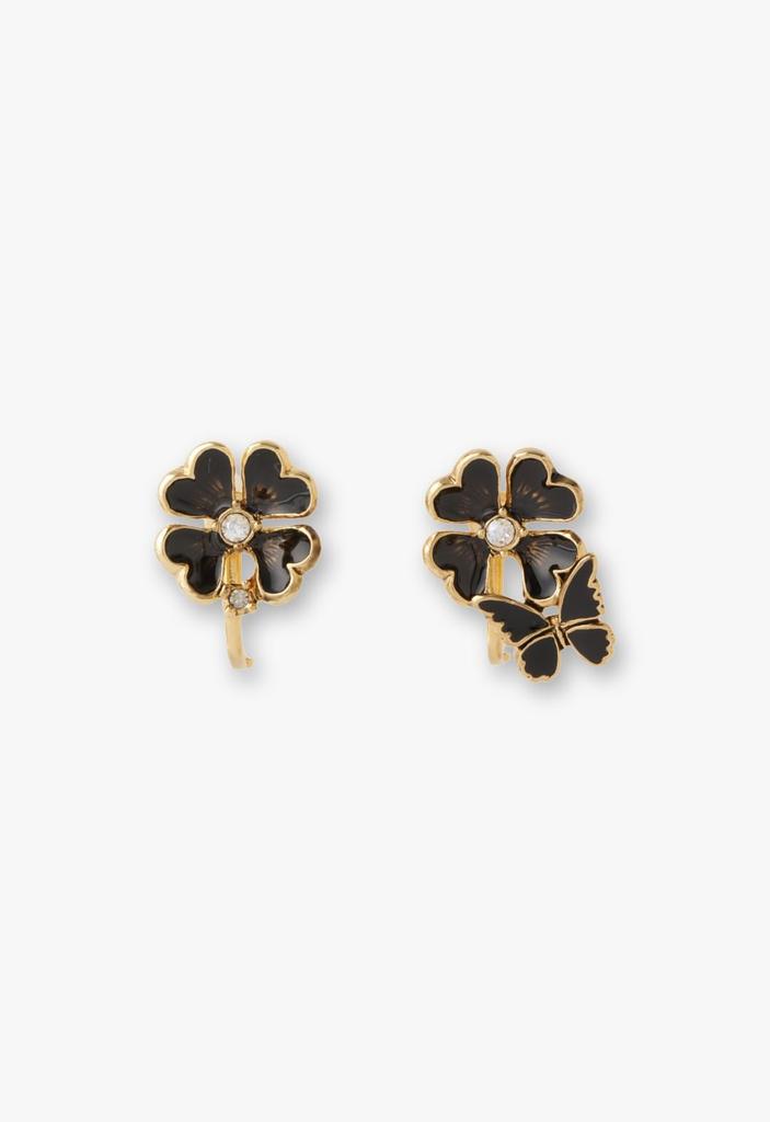 Clover and Butterfly Motif Earrings SAME1494 XD [Anna Sui]