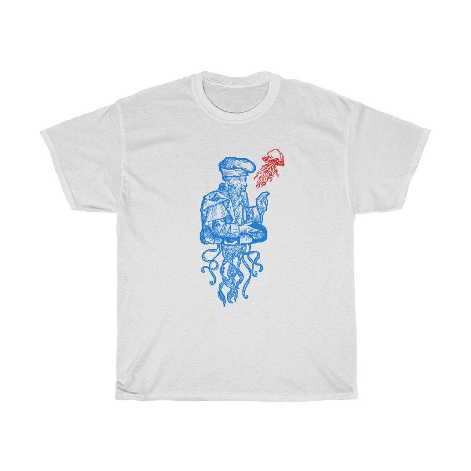 Plato Contemplating Forms Philosophy T-shirt M