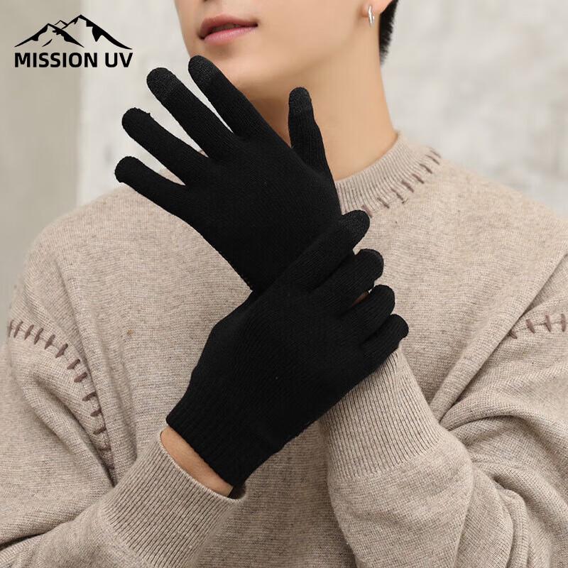 

Мужские зимние велосипедные перчатки с сенсорным экраном MISSION UV One Size