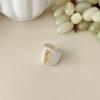 Vintage Amber Open Finger Rings Creative Opening Rings Bride Jewelry Finger Rings  Girls