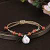 Broken Bridge Ceramic Floral Handmade Bracelet - Women's Fashion Jewelry