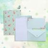 90PCS Stationary Paper and Envelopes Set, Writing Paper Stationery Set,10 Different Style Cute Writing Stationery Paper Letter Set(60 Stationery