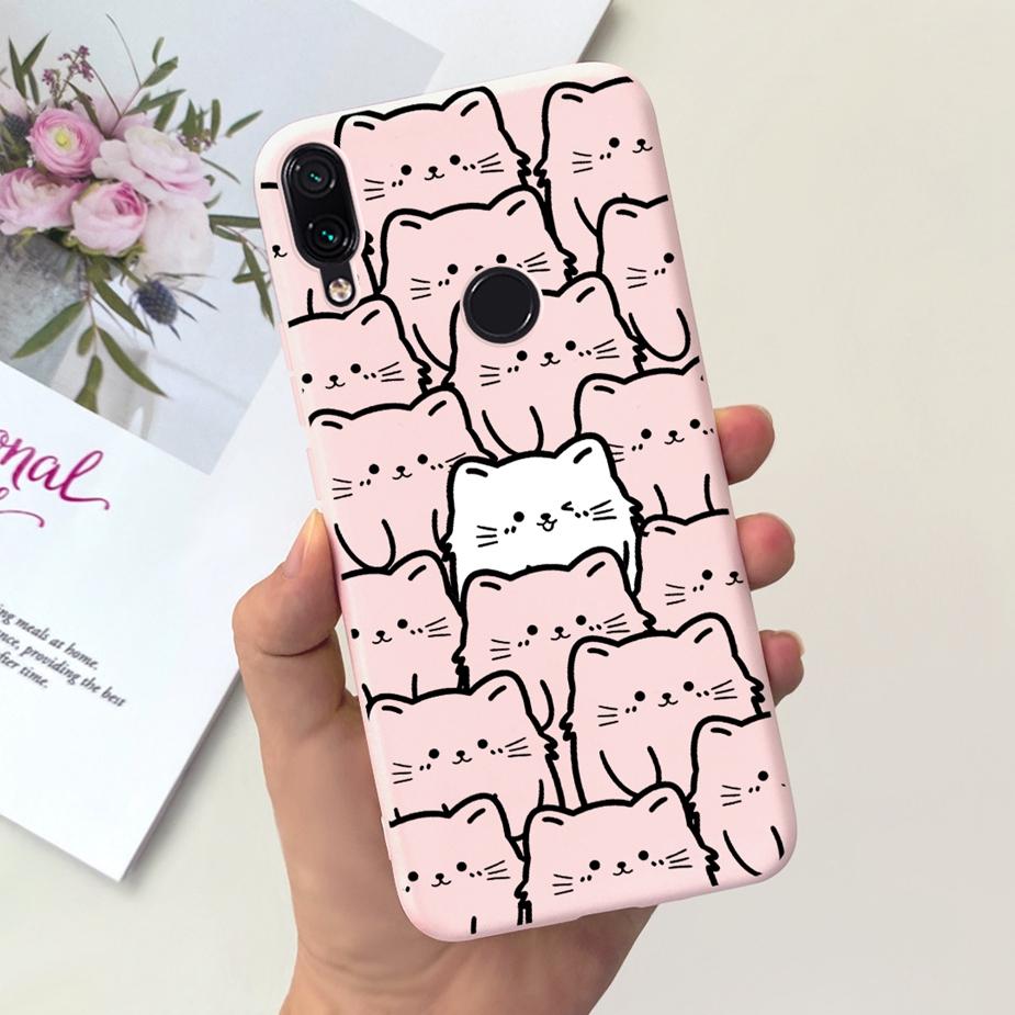For Xiaomi Redmi Note 7 Case Note7 Pro Cute Cartoon Painted Phone Case For Xiaomi Redmi Note 7 Pro Redmi7 Back Cover Soft Bumper