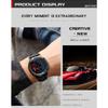 SANDA Modetrend Hohlzifferblatt Herrenuhr Schüler Auto Rad Wasserdicht Konzept Kreative Uhr