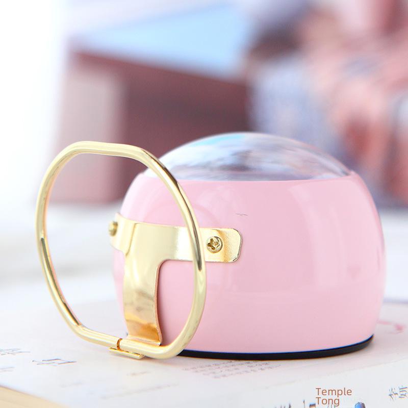 Creative Silent Children's Luminous Metal Alarm Clock for Bedroom or Living Room