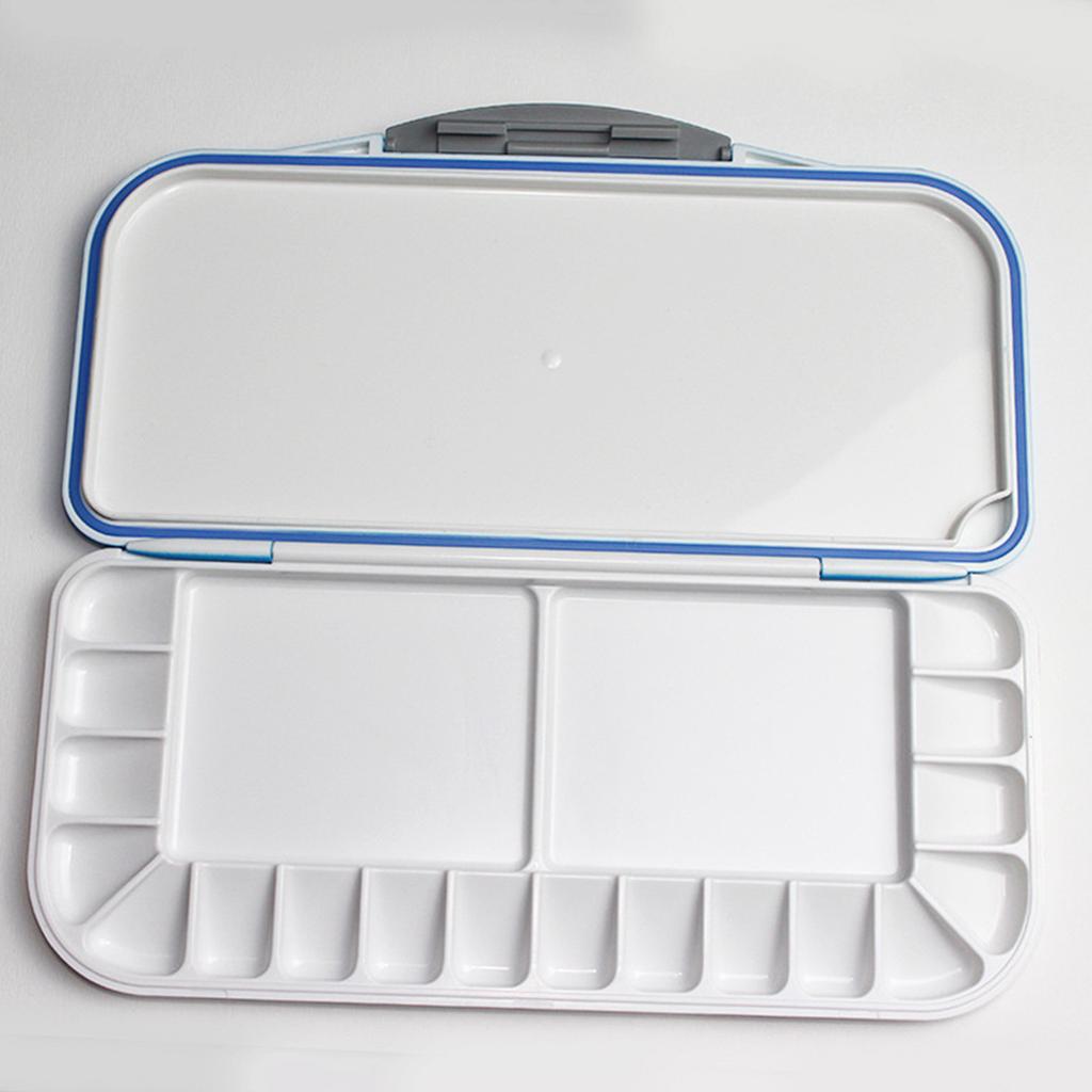 Paint Watercolor Box Moisturizing Pigment Hard Cover Case Foldable Watercolor Painting Box