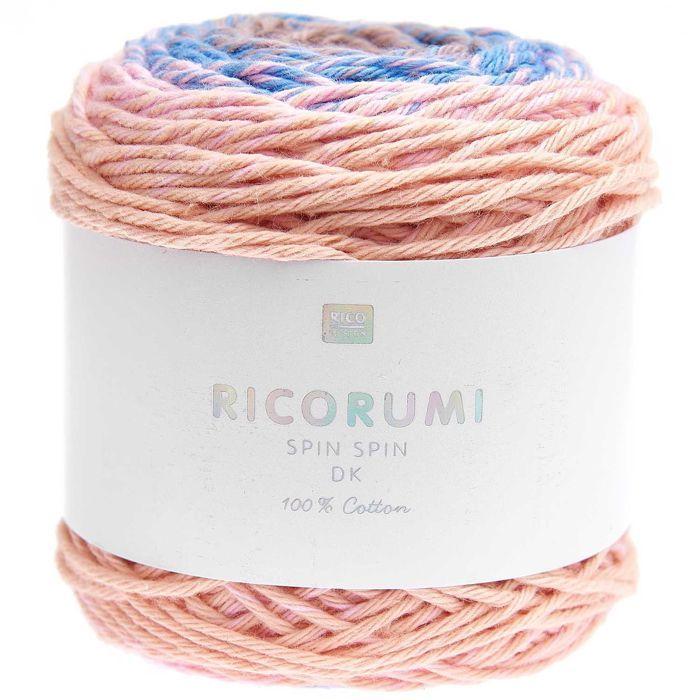 Laine - RICO DESIGN - Spin Spin - 50 g - 115 m - Couleur Barbe à Papa
