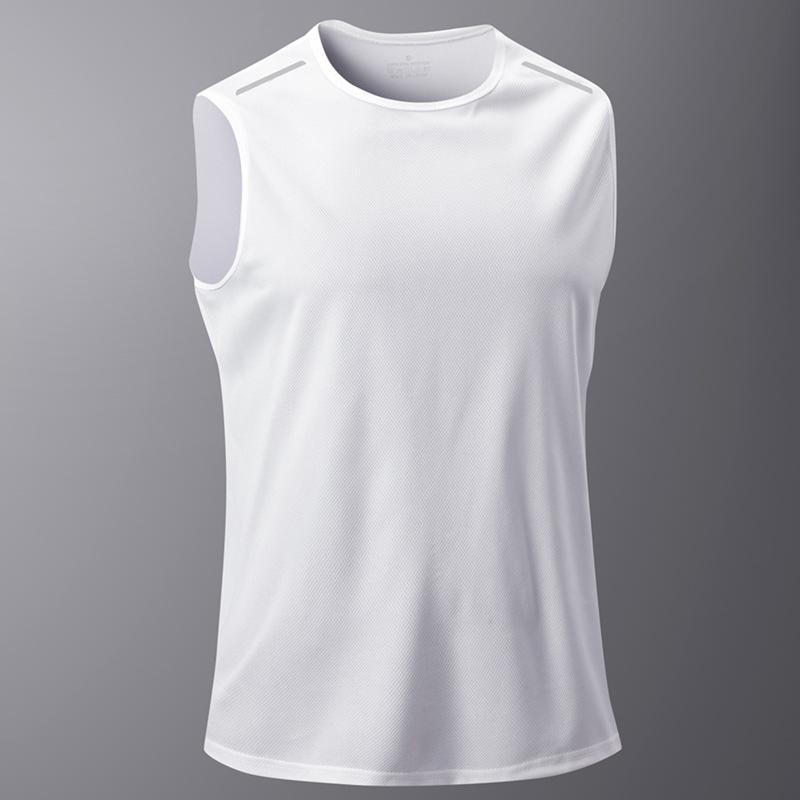 Men's Summer Outdoor Quick-Dry Sleeveless Fitness T-shirt