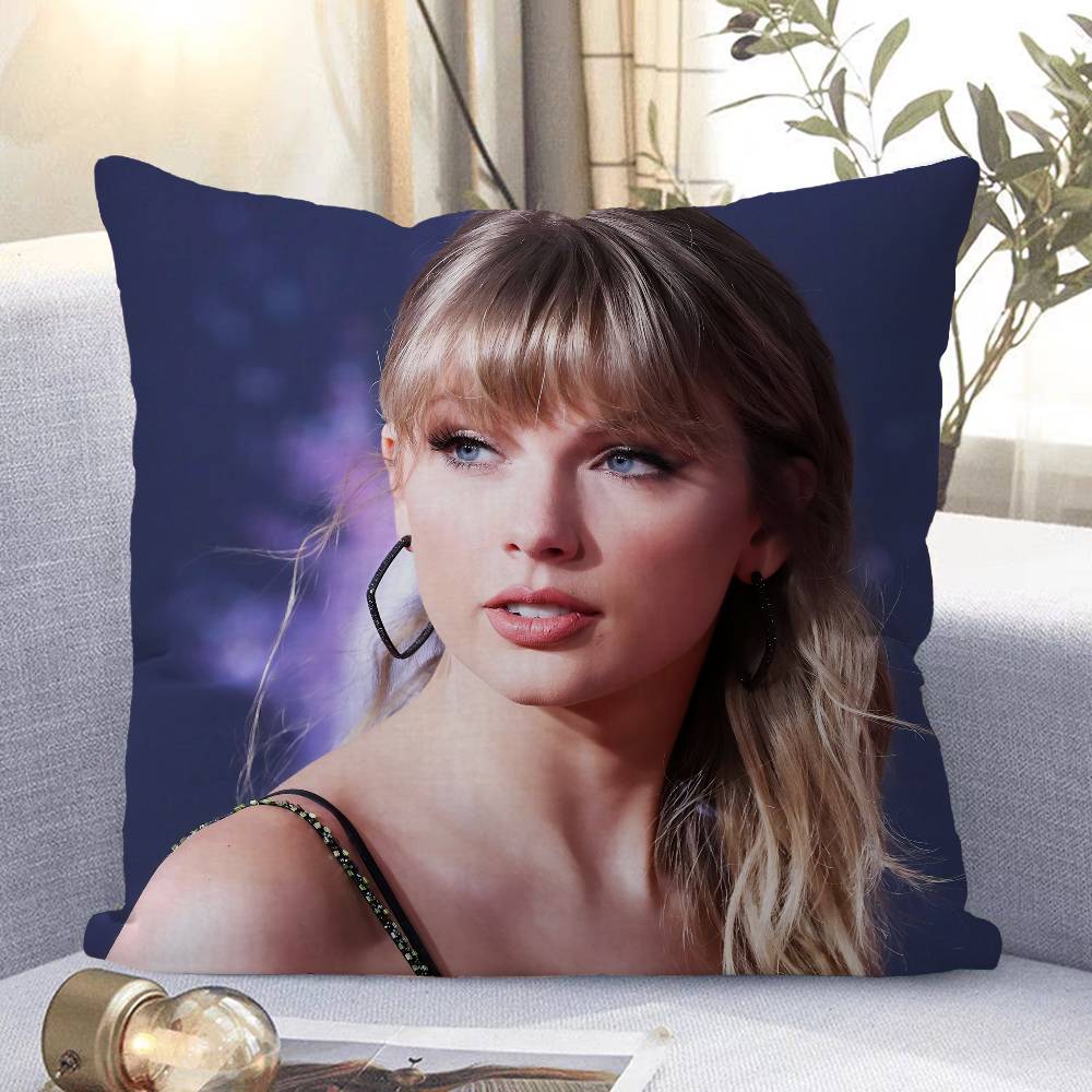 

Подушка с изображением звезды Тейлор Свифт 30x50 Полиэстер Подушки для дивана Декоративные накидки на подушки Домашний декор Наволочка 20x20Inch